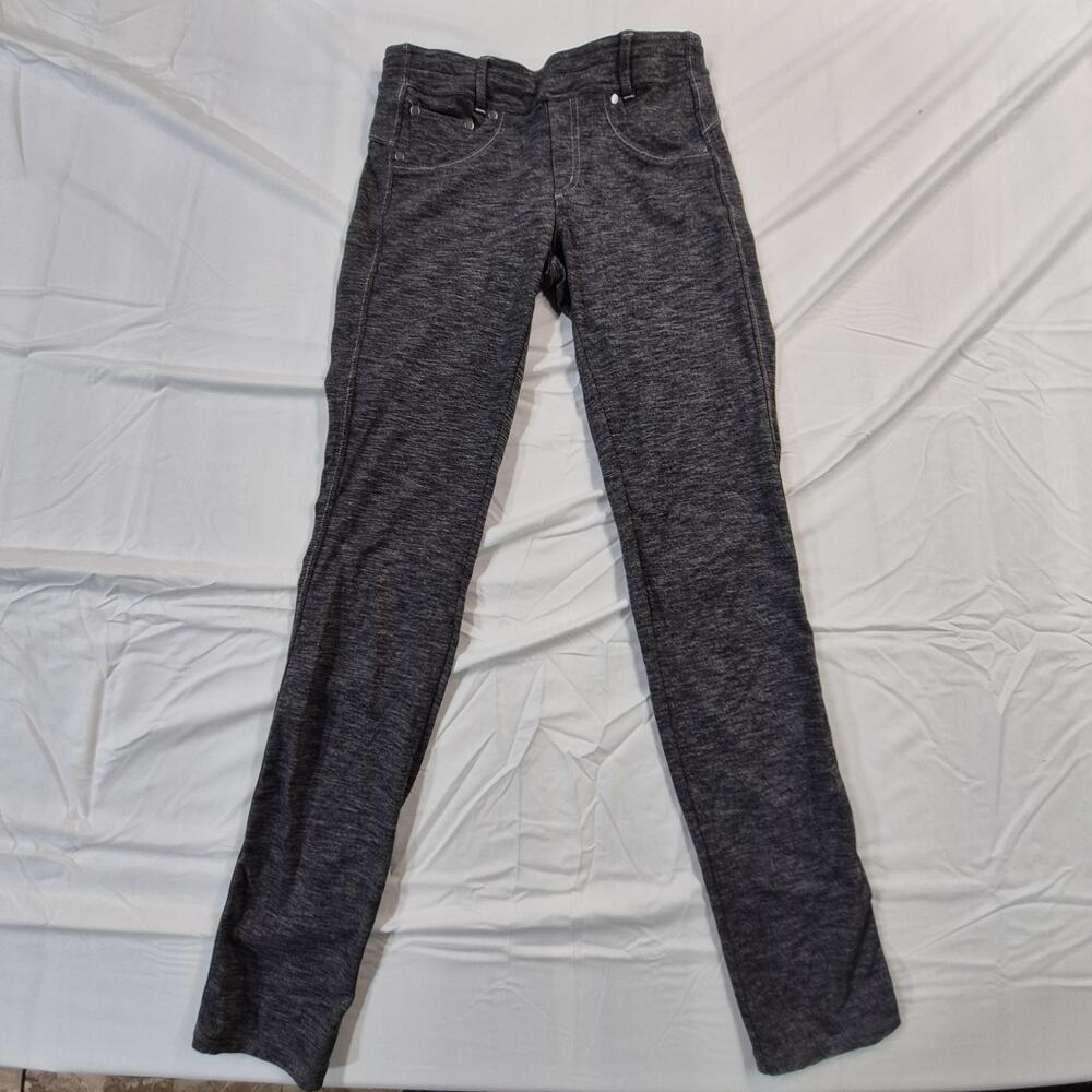Kuhl Pants Womens 4 Gray Knit Jegging Stretch Pull On Elastic Waist Casual